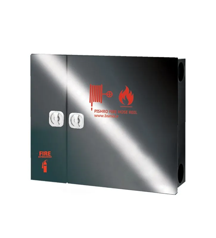 جعبه آتش نشانی درب استیل دودی دو کابین پیشرو