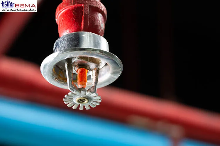 انواع اسپرینکلر با توجه به استاندارد NFPA