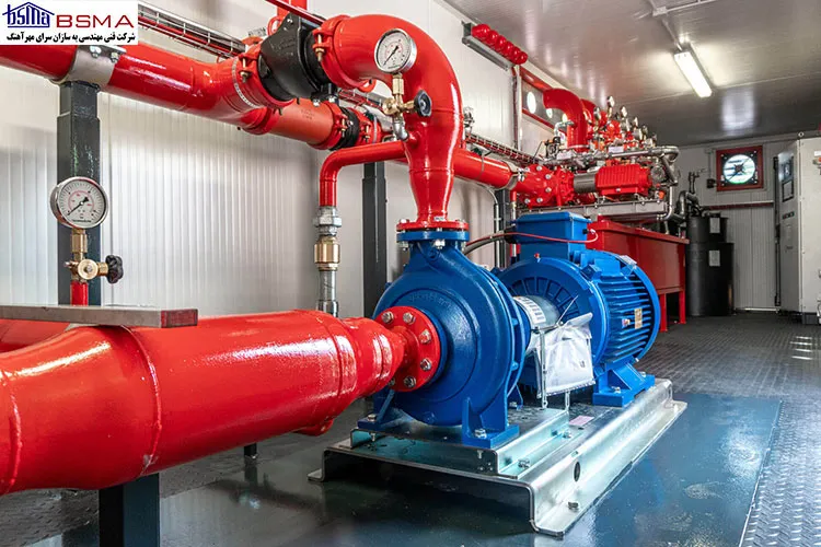 سیستم اطفا حریق کارخانه چیست؟ + انواع و نحوه انتخاب صحیح آن
