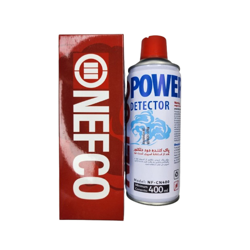 اسپری پاک‌کننده و گردگیری دتکتور نفکو۲۰۰میلی لیتر                                           DETECTOR.POWER.CLEANER.200ml