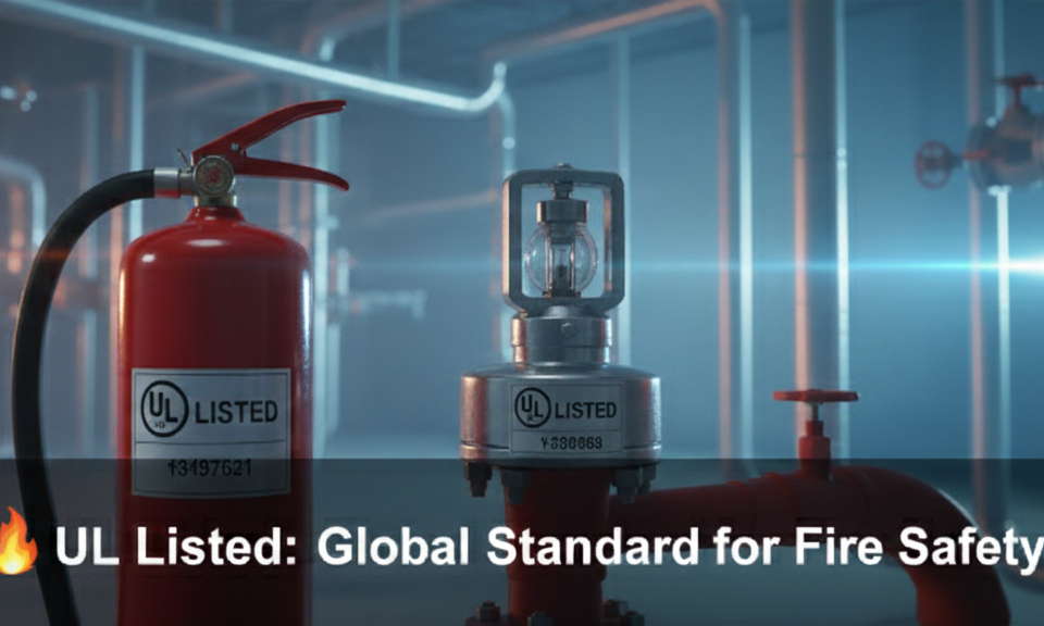 UL Listed چیست؟ راهنمای کامل و ساده تجهیزات آتش‌نشانی UL