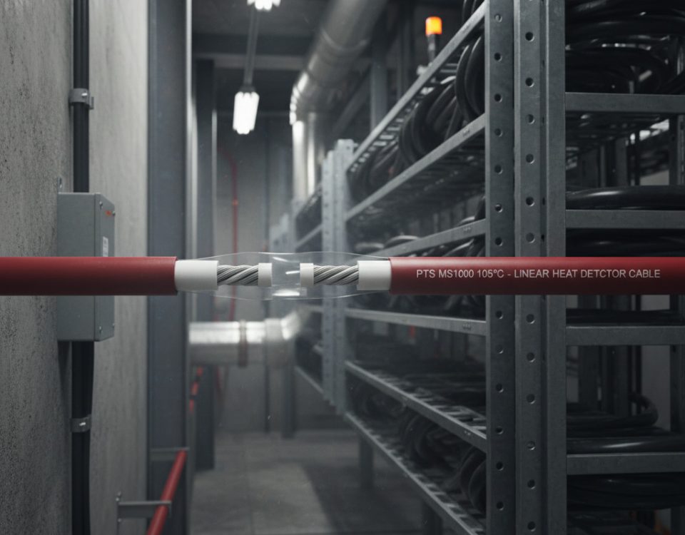 آشکارساز کابلی تشخیص حرارت خطی MS1000 ؛ نسل جدید سیستمهای اعلام حریق در محیطهای صنعتی و ویژه