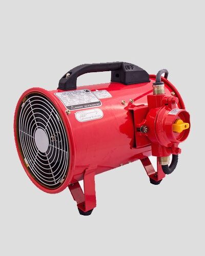 فن تخلیه دود صنعتی بک درفت قابل حمل | ونتیلاتور آتشنشانی مدل ARIS