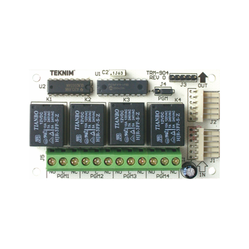 ماژول رله PGM ۴ خروجی VAP تکنیم مدل TRM-904 | ماژول توسعه خروجی