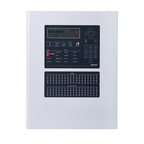پنل اعلام حریق آدرس‌پذیر تکنیم مدل TFP-1221 | ۱ لوپ ۷۲ نشانگر LED زون
