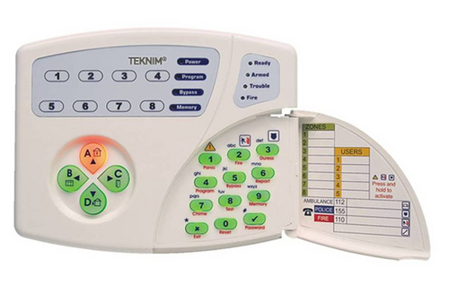 کی‌پد LED ۴ زون VAP تکنیم مدل VPC-104 | نمایشگر ۴ زون