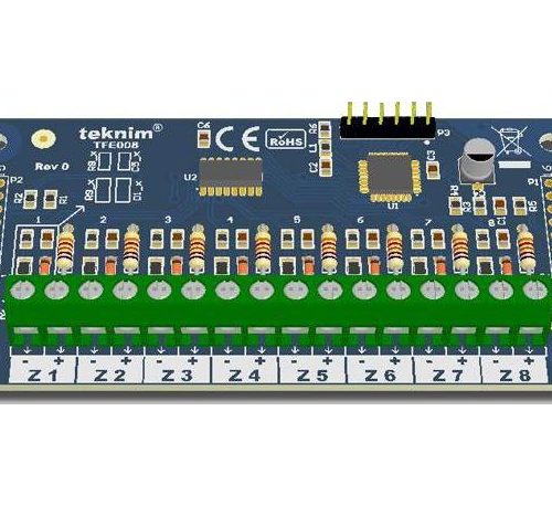 برد توسعه ۸ زون متعارف تکنیم مدل TFX-108